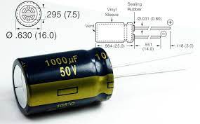 Panasonic Low ESR Capacitor 1000uf / 50v suggested for 6s -1 pc