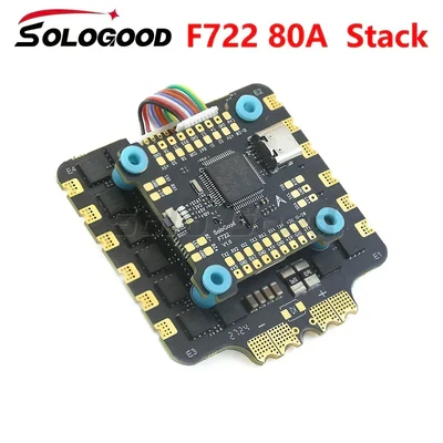 SoloGood F722 80A 8S Stack Flight for 9-13inch FPV Drone