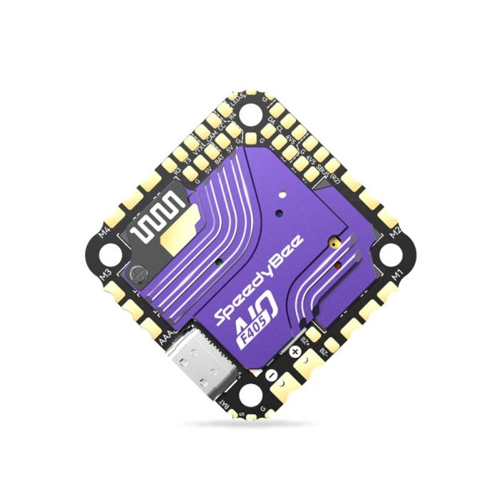 SpeedyBee AIO - F4 FC + 40A 3-6S 4-in-1 Bluejay ESC - 25x25