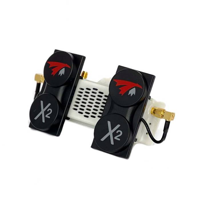 TrueRC X²-AIR 5.8GHz MK II Antenna Pair for HDZERO VRX4 RHCP - Click Image to Close