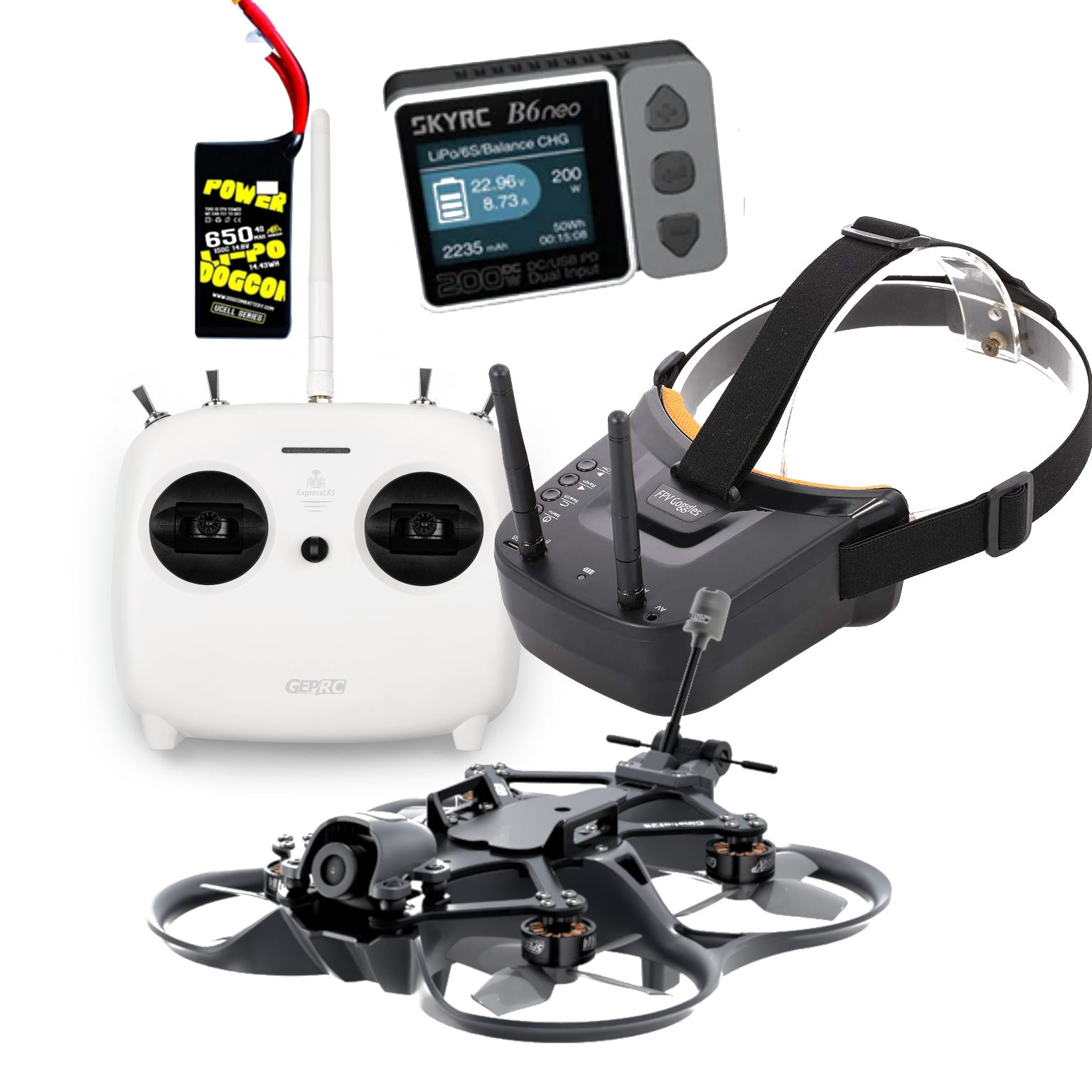 GEPRC Cinebot25 Analog Cinewhoop Drone Combo RTF