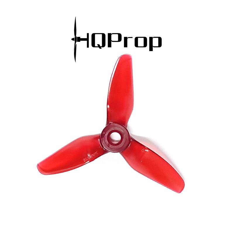 HQPROP DURABLE DP 3X4X3 TRIBLADE (PC) 4pcs RED