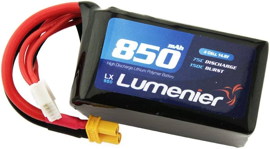 Lumenier 850mAh 4s 75c Lipo Battery (XT-30)