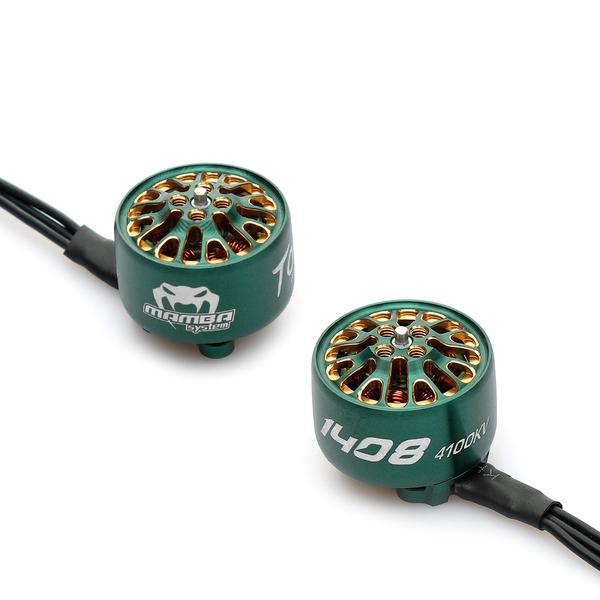 MAMBA TOKA 1408 4100KV 3s-4s Cinewhoop / Racing Motor Green 1pc - Click Image to Close