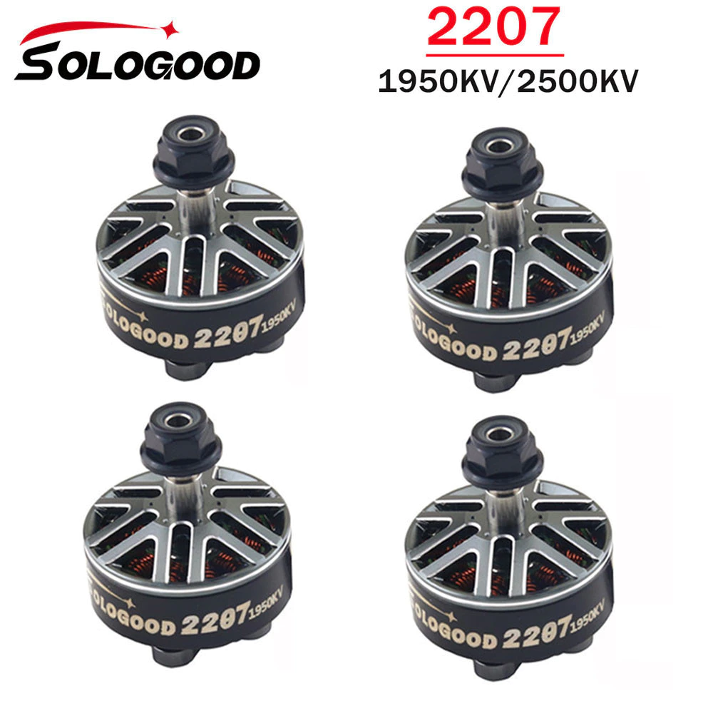 SoloGood 2207 1950KV 2-6S 12N14P 4pcs set