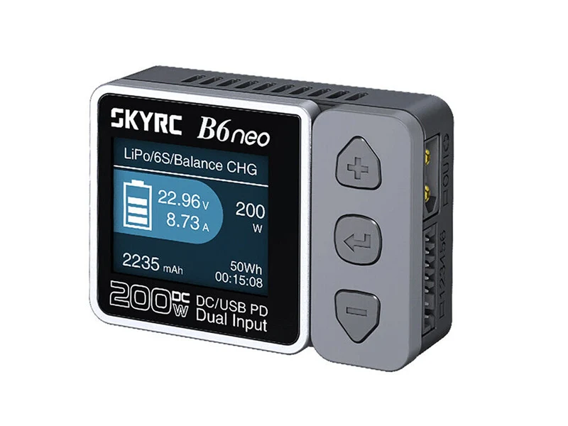 SkyRC B6 Neo 200w DC Smart Charger - no Power Supply