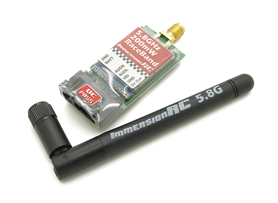 ImmersionRC Race Band 200mW 5.8GHz A/V Transmitter